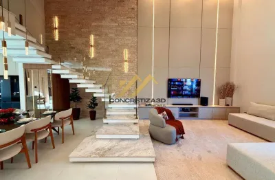 Sobrado com 4 suítes à venda, 360 m² - residencial duas marias - indaiatuba/sp