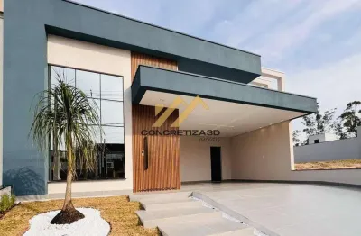 Casa com 3 suítes à venda, 202 m² - park gran reserve - indaiatuba/sp