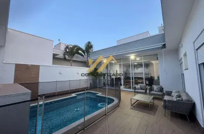 Casa com 3 suítes à venda, 196 m² - jardim residencial dona lucilla - indaiatuba/sp