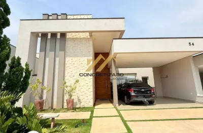 Casa com 3 suítes para alugar, 198 m² - jardim residencial dona maria josé - indaiatuba/sp