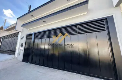 Casa com 3 quartos à venda, 138 m² - Jardim Residencial Nova Veneza - Indaiatuba/SP