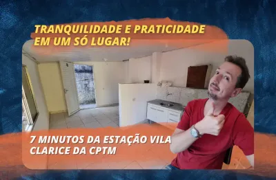 More a 7 minutos da estação vila clarice da cptm - kitnet tranquila