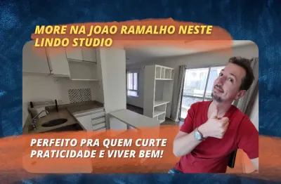 Studio para locação na joao ramalho em perdizes-sp - more na comodidade da região
