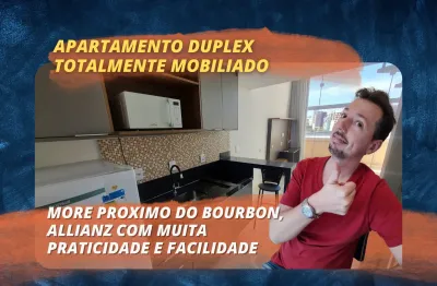Apartamento duplex totalmente mobiliado na região de pompeia, vila romana e lapa