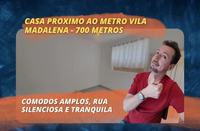 Casa terrea proximo ao metro vila madalena - comodos amplos em rua tranquila
