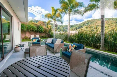 Casa com 4 dormitórios à venda, 520 m² por r$ 6.500.000,00 - alphasítio - santana de parnaíba/sp