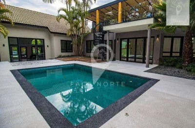 Casa com 5 dormitórios à venda, 353 m² por r$ 3.900.000,00 - alphaville 10 - santana de parnaíba/sp