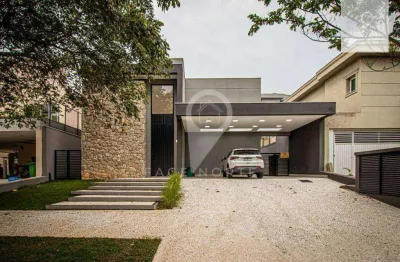 Casa nova em alphaville, térrea, 4 suítes, em um dos melhores condomínios do brasil!