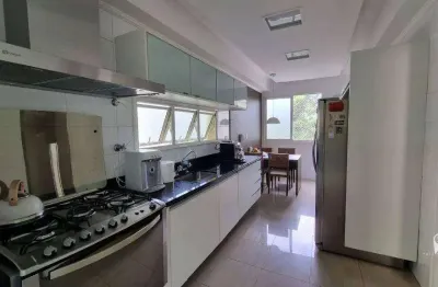 Lindo apartamento mobiliado com 3 suítes e varanda gourmet , vista para mata–