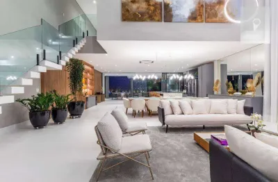 Mansão  com 6 dormitórios, 1038 m² - venda por r$ 19.800.000 ou aluguel por r$ 203.483/mês - tamboré 03 - santana de parnaíba/sp