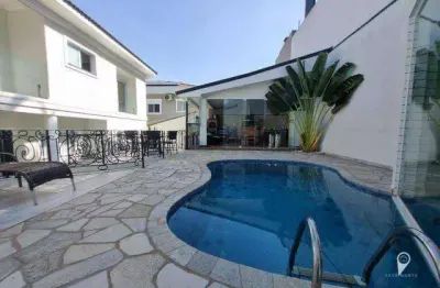 Casa com 4 dormitórios para alugar, 600 m² por r$ 23.000,00/mês - alphaville 10 - santana de parnaíba/sp