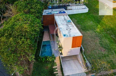 Maravilhosa casa de esquina  mobiliada em alphaville, nova c/ 537 mts de ac, tamboré 10!