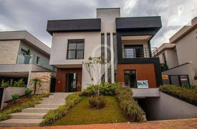 Casa nova em alphaville, 4 suítes, 6 vagas, clean, em um dos melhores condomínios do brasil!