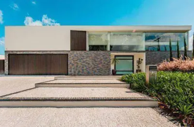 Mansão mobiliada cinematográfica com 900m² de luxo e exclusividade em alphaville 2