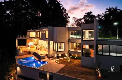 Maravilhosa mansão com  2367 mts de terreno, 850 m²  de área construída por r$ 18.900.000 - tamboré 1 - barueri/sp