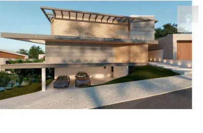 Casa em alphaville, esquina , com 4 dormitórios, c/ elevador  à venda, 563 m² por  - tamboré 11