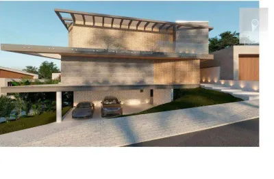 Casa em alphaville, esquina , com 4 dormitórios, c/ elevador  à venda, 563 m² por  - tamboré 11