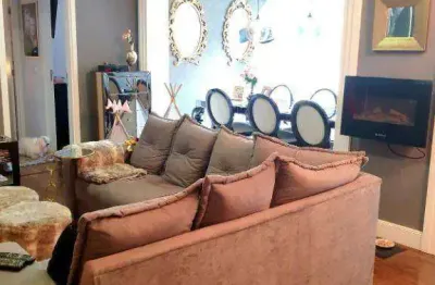 Apartamento em alphaville com 2 dormitórios à venda, 73 m² por r$ 930.000 - alphaville -sp