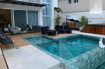 Casa com 5 dormitórios, 480 m² - venda por r$ 6.000.000,00 ou aluguel por r$ 28.968,00/mês - campos do conde (alphaville) - santana de parnaíba/sp
