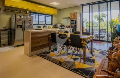 Casa em alphaville com 4 dormitórios à venda, vista para mata