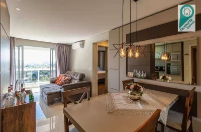 Apartamento  mobiliado com 2 dormitórios à venda, 70 m² por r$ 1.150.000 - alphaville - barueri/sp