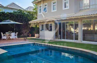 Casa com 4 dormitórios para alugar, 555 m² por r$ 45.900,00/mês - tamboré 2 - santana de parnaíba/sp