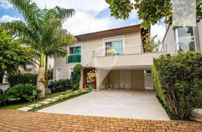 Casa mobiliada em alphaville com 4 dormitórios à venda, 420 m² por r$ 3.900.000 !