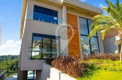 Casa com 4 suítes à venda, 556 m² por r$ 6.850.000 - gênesis 2 - alphaville-sp