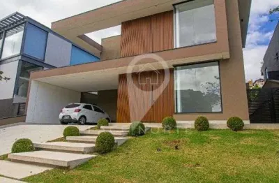 Casa nova, térrea, com 4 suítes à venda, 320 m² por r$ 4.150.000 - gênesis 2 - alphaville-sp