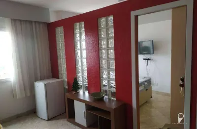 Flat com 1 dormitório à venda, 36 m² por r$ 370.000,00 - alphaville - barueri/sp