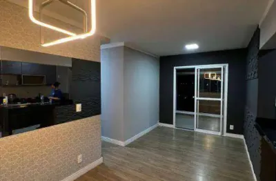 Apartamento com 3 dormitórios para alugar, 72 m² por r$ 4.620,00/mês - jardim tupanci - barueri/sp