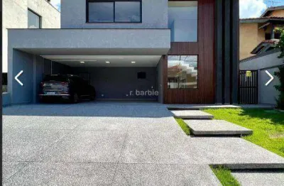 Casa nova com 4 dormitórios à venda, 350 m² por r$ 4.800.000 - alphaville 03 - santana de parnaíba/sp