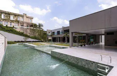 Mansão cinematográfica à venda, 1305 m² por r$ 48.000.000 - tamboré 1 - barueri/sp