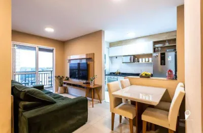 Apartamento mobiliado com 3 dormitórios à venda, 84 m² por r$ 1.100.000 - tamboré - barueri/sp