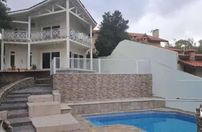 Casa com 3 dormitórios, 480 m² - venda por r$ 2.280.000,00 ou aluguel por r$ 13.440,00/mês - granja viana - jandira/sp