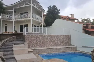 Casa com 3 dormitórios, 480 m² - venda por r$ 2.280.000,00 ou aluguel por r$ 13.440,00/mês - granja viana - jandira/sp