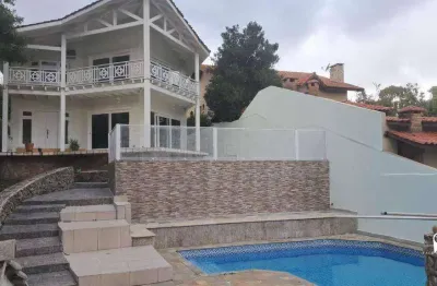 Casa com 3 dormitórios, 480 m² - venda por r$ 2.280.000,00 ou aluguel por r$ 13.440,00/mês - granja viana - jandira/sp
