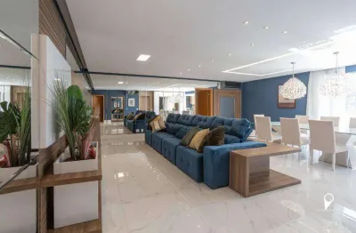 Apartamento mobiliado com vista para mata 3 suítes à venda, 224 m²- alphaville - sp