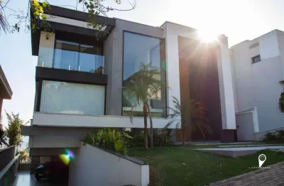 Casa em alphaville de porteira fechada com 4 dormitórios à venda, 555 m² por r$ 11.900.000 - tamboré 10 - sp