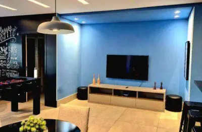 Apartamento mobiliado com 2 dormitórios à venda, 54 m² por r$ 730.000 - alphaville - barueri/sp