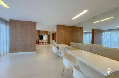 Apartamento mobiliado com 1 dormitório para alugar, 60 m² por r$ 4.745/mês - alphaville - barueri/sp