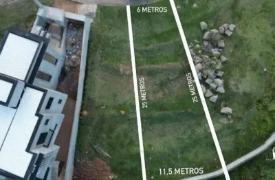 Terreno à venda com projeto aprovado, 221 m² por r$ 280.000 - jaguari - santana de parnaíba/sp