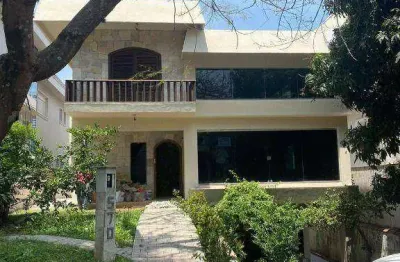 Casa com 4 dormitórios para alugar, 400 m² por r$ 16.700/mês - alphaville 03 - santana de parnaíba/sp