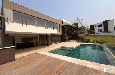 Casa com 4 dormitórios à venda, 1010 m² por r$ 14.000.000,00 - tamboré 11 - santana de parnaíba/sp