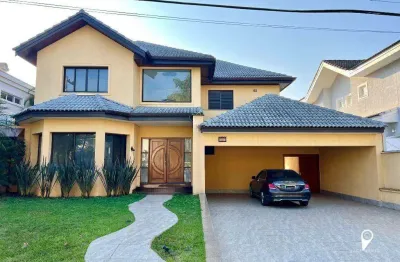 Casa com 4 dormitórios à venda, 460 m² por r$ 4.500.000 - melville - santana de parnaíba/sp