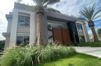 Casa com 6 dormitórios à venda, 1850 m² por r$ 65.000.000 - tamboré 02 - santana de parnaíba/sp