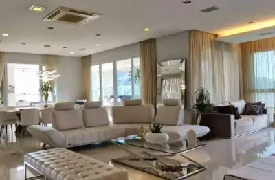 Apartamento com 4 dormitórios à venda, 367 m² por r$ 5.500.000,00 -  alphaville - santana de parnaíba/sp