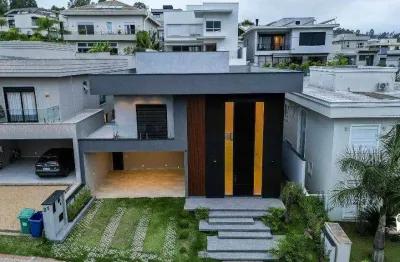 Casa com 5 dormitórios à venda, 392 m² por r$ 4.600.000 - ithayê - santana de parnaíba/sp