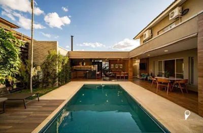 Casa mobiliada com 4 dormitórios à venda, 300 m² por r$ 5.200.000 - alphaville 9 - santana de parnaíba/sp