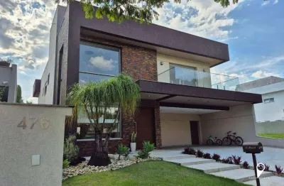 Casa mobiliada à venda, 407 m² por r$ 7.500.000 - alphaville - santana de parnaíba/sp